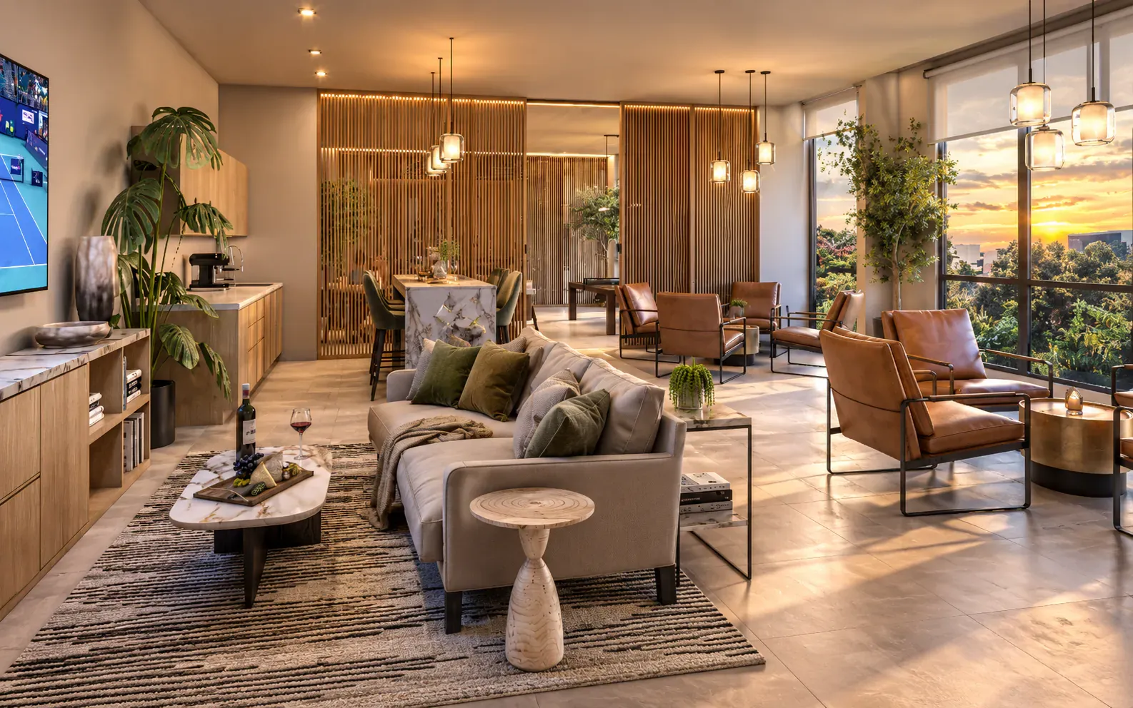 Estancia de un Pent House